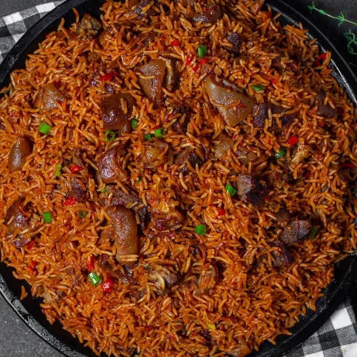 Smoky Jollof Rice